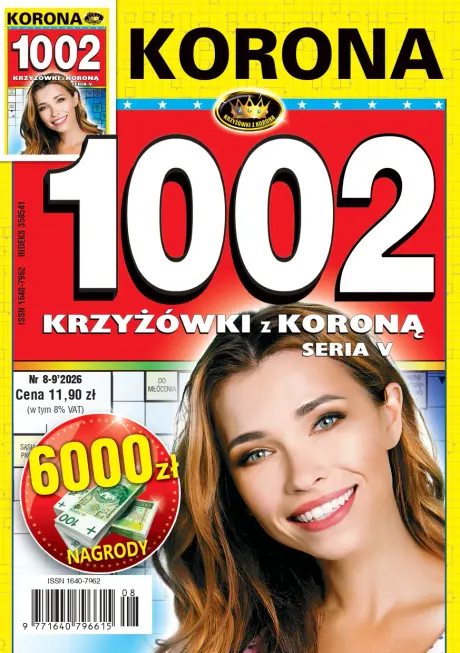 Okładka — Krzyżówki z Koroną seria V